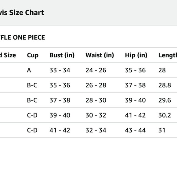 Deep V Neck Ruffle One Piece Swimsuit SIZE MEDIUM NEW WITH TAGS - Picture 7 of 7